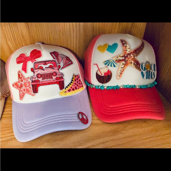 Colorful Embroidered Caps - Picture 10 of 16